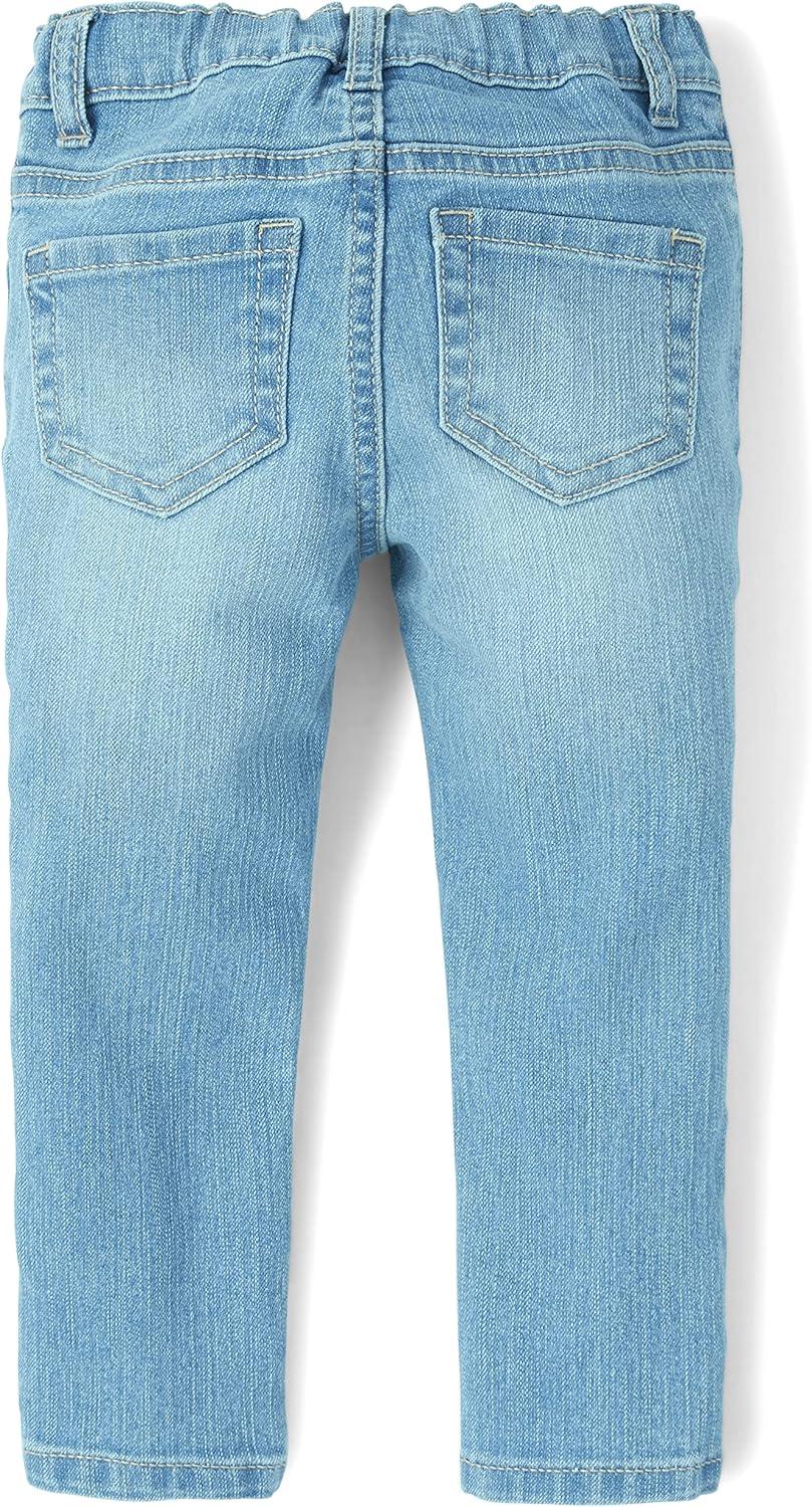imageThe Childrens Place Baby Girls And Toddler Girls Super Skinny JeansLight Jay Blue Wash Single