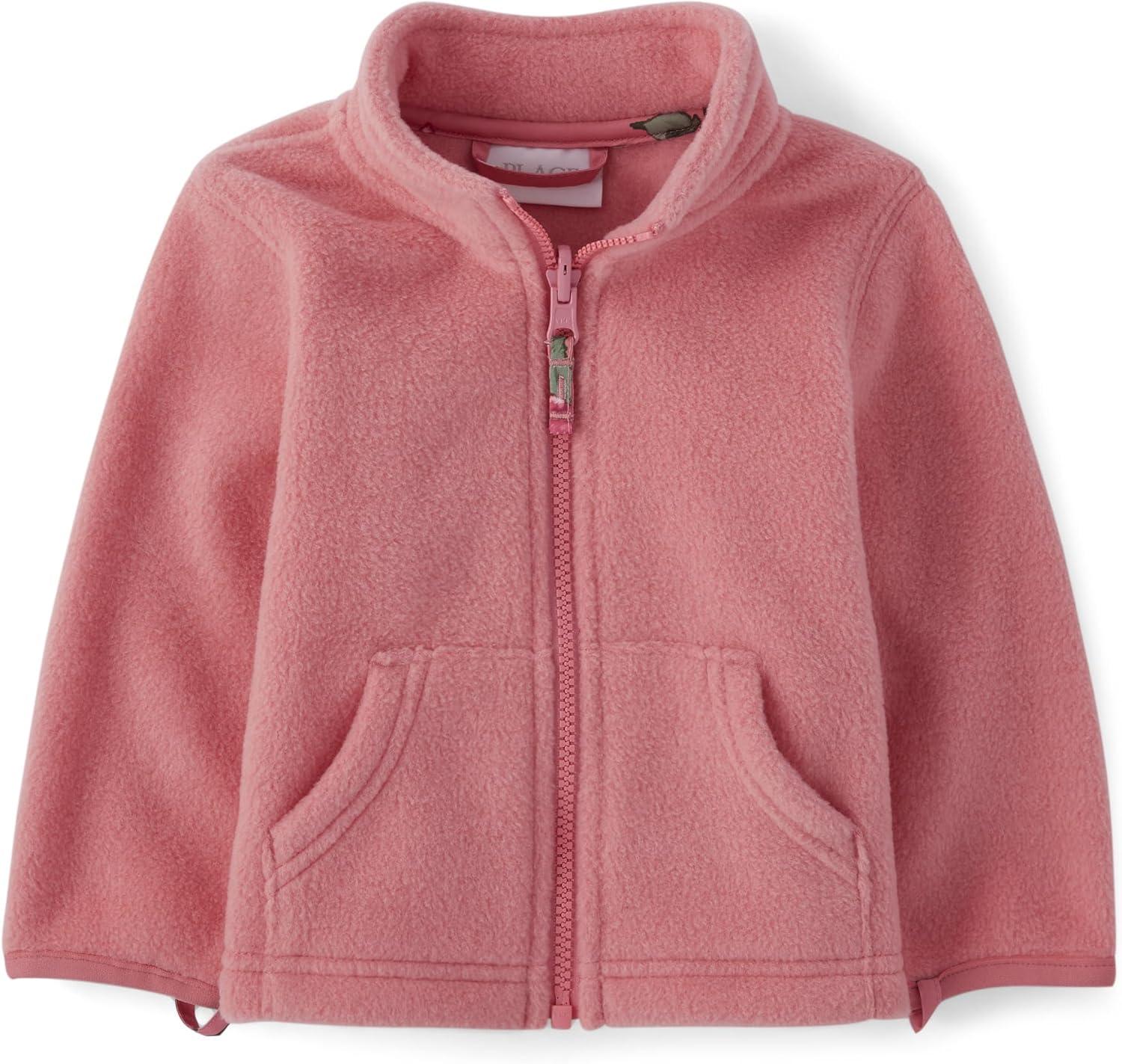 imageThe Childrens Place Baby Girls and Toddler Heavy 3 in 1 Winter JacketWind WaterResistant ShellFleece InnerSweet Nothing