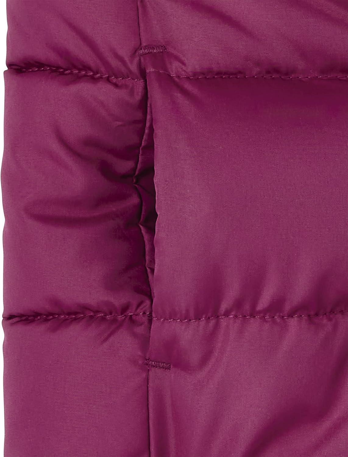imageThe Childrens Place Baby and Toddler Girls Medium Weight WindResistant WaterResistant Puffer JacketPurple Rose