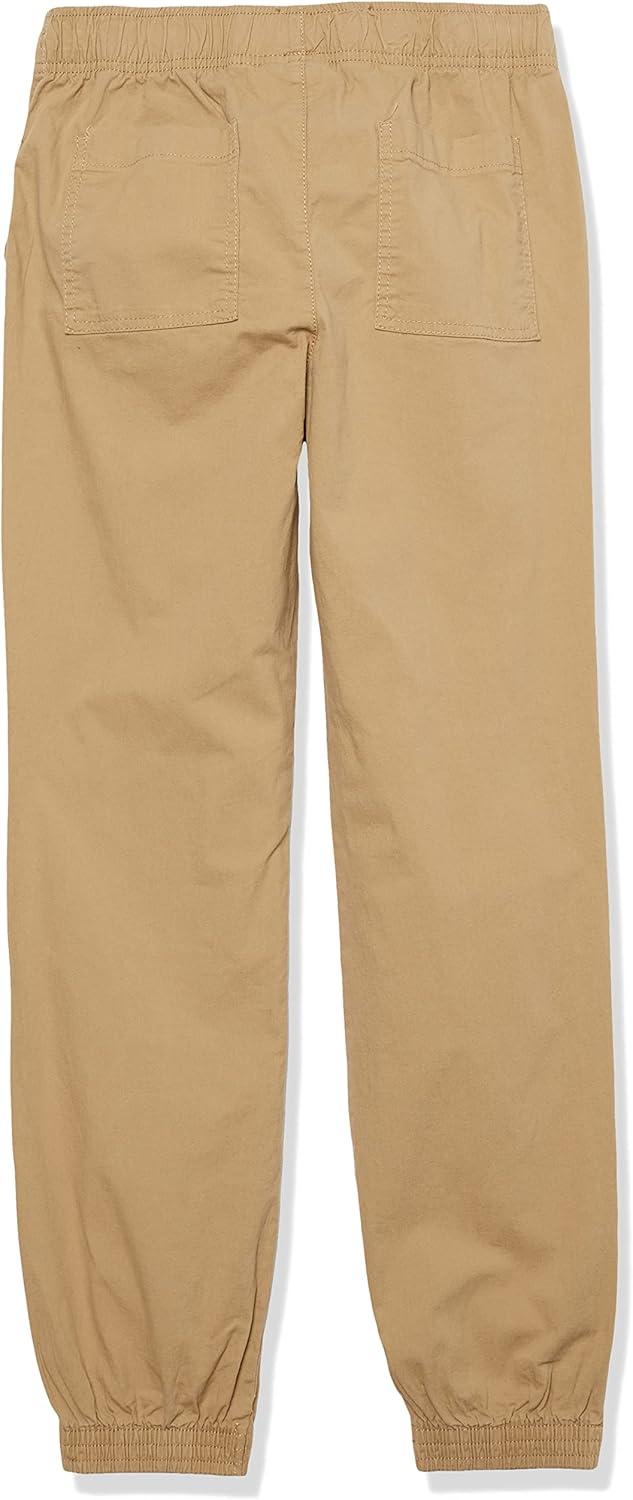 imageThe Childrens Place Boys Stretch Pull on Jogger PantsFlax Single