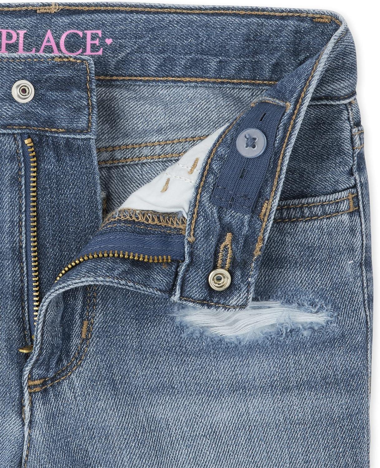 imageThe Childrens Place Girls Fashion DenimWide Leg  Zoe Wash