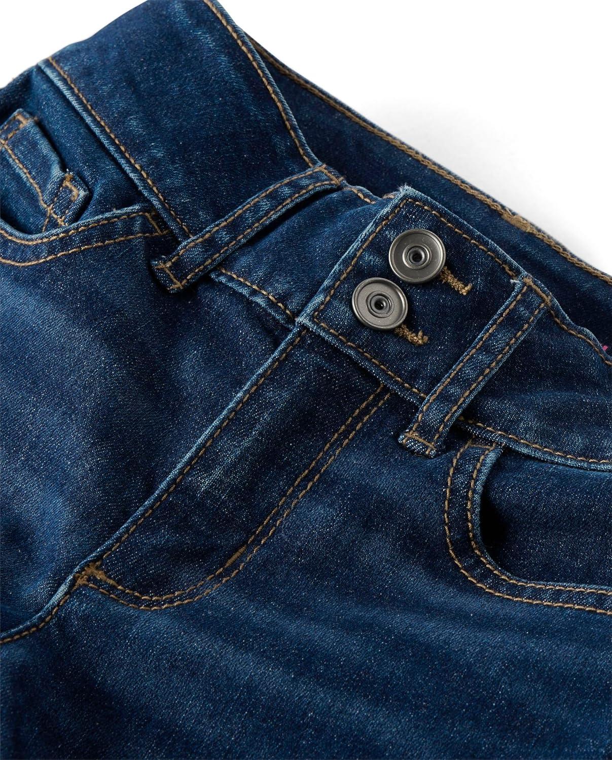 imageThe Childrens Place Girls Wide Leg Denim JeansMae Wash Flare