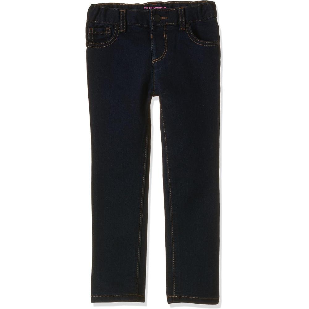 imageThe Childrens Place Baby Girls And Toddler Girls Super Skinny JeansBlueberry Wash Single