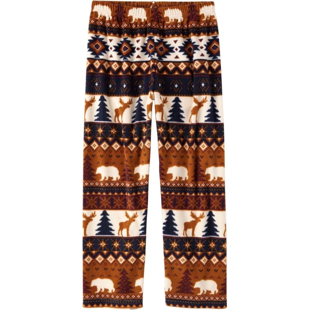 imageThe Childrens Place Boys Fleece Pajama PantsHaystack Fairisle
