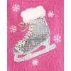 imageThe Childrens Place Baby Girls and Toddler Long Sleeve Crew Neck Pullover SweaterPink Ice Skate
