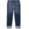imageThe Childrens Place Girls Fashion DenimRoll Cuff Straight  Mily Wash