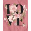 imageThe Childrens Place Girls Long Sleeve Knit Fashion ShirtLoveFloralGray 3pack