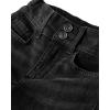 imageThe Childrens Place Girls Wide Leg Denim JeansBlack Wash Flare