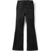 imageThe Childrens Place Girls Wide Leg Denim JeansBlack Wash Flare
