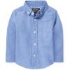imageThe Childrens Place Baby Boys And Toddler Boys Long Sleeve Oxford Button Down ShirtLt Blue69MONTHS