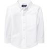 imageThe Childrens Place Baby Boys Long Sleeve Oxford Button Down ShirtWhite