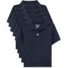 imageThe Childrens Place Baby and Toddler Boys Short Sleeve Polo ShirtNautico 5pack