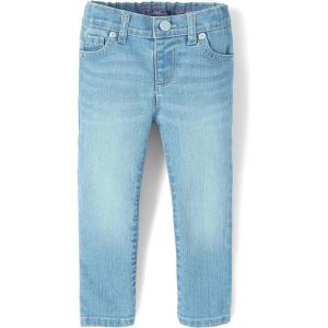 imageThe Childrens Place Baby Girls And Toddler Girls Super Skinny JeansLight Jay Blue Wash Single