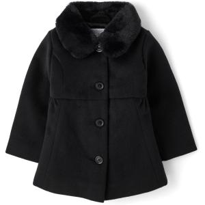 imageThe Childrens Place Baby Girls and Toddler Dress CoatsBlack