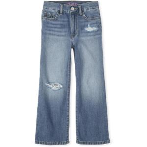 imageThe Childrens Place Girls Fashion DenimWide Leg  Zoe Wash
