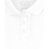 imageThe Childrens Place Baby Girls Toddler Multipack Long Sleeve Ruffle Pique PolosWhite 2pack