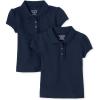 imageThe Childrens Place Baby Girls Polos 5 PacksTidal 2pack