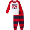 imageThe Childrens Place Baby Boys and Toddler Long Sleeve Top and Pants Snug Fit 100 Cotton 2 Piece Pajama SetMamas Boy
