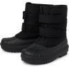 imageThe Childrens Place Boys Faux Fur Trim Winter Snow BootBlackBlack