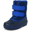 imageThe Childrens Place Boys Faux Fur Trim Winter Snow BootNavyNavy