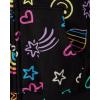 imageThe Childrens Place Girls Long Sleeve Active Hooded Fleece Full Zip UpRainbow Doodle