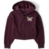 imageThe Childrens Place Girls Long Sleeve Active Hooded Fleece Full Zip UpTrolley