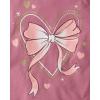 imageThe Childrens Place Baby Girls Assorted Everyday Long Sleeve Graphic TShirtsmultipacksHeart BowButterfly Rainbow 2pack
