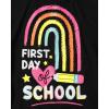 imageThe Childrens Place Girls School Graphic T Shirts MultipackBackpackRainbow1st Day Rainbow 3pack