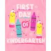 imageThe Childrens Place Girls School Graphic T Shirts MultipackKindergartenRainbowBubbles 3pack