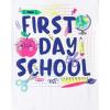 imageThe Childrens Place Girls School Graphic T Shirts MultipackSmileyApple Love1st Day Apple 3pack