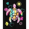 imageThe Childrens Place Girls Assorted Everyday Short Sleeve Graphic TShirtsmultipacksLove Trends 5pack
