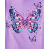 imageThe Childrens Place Girls Dino Long Sleeve Graphic TShirtsTurtleButterfly 2pack