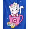 imageThe Childrens Place Girls Dino Long Sleeve Graphic TShirtsTurtleCat 2pack