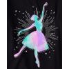 imageThe Childrens Place Girls GymnasticsCheerDance Short Sleeve Graphic TShirtsmultipacksSport BallsBallerinaGymnastics 3pack