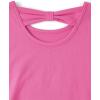imageThe Childrens Place Girls Long Sleeve Graphic Top with Back DetailCherry Hearts