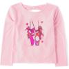 imageThe Childrens Place Girls Long Sleeve Graphic Top with Back DetailBallet Shoes