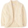 imageThe Childrens Place Girls Open Knit CardiganFrappe