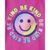 imageThe Childrens Place Girls Dino Long Sleeve Graphic TShirtsPeace  LoveBe Kind 2pack