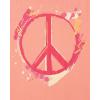 imageThe Childrens Place Girls Dino Long Sleeve Graphic TShirtsYin YangPeace Sign 2pack