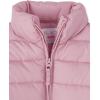 imageThe Childrens Place Girls Medium Weight WindResistant WaterResistant Puffer JacketRose Quartz