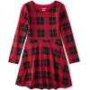 imageThe Childrens PlaceCasual Long Sleeve Plaid Holiday DressMedium 78