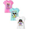 imageThe Childrens Place Girl Power Short Sleeve Graphic TShirtsmultipacksGirls Rule 3pack