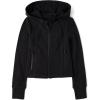 imageThe Childrens Place Girls Active Full Zip Hooded JacketBlack