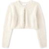 imageThe Childrens Place Girls Long Sleeve Shrug CardiganCream