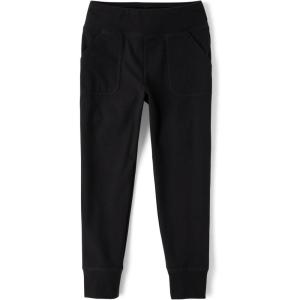 imageThe Childrens Place Girls Knit Active SweatpantsBlack