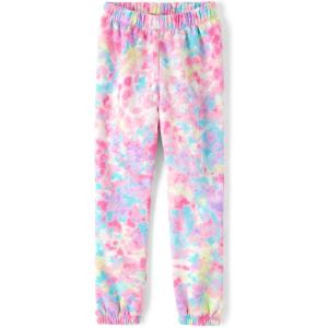 imageThe Childrens Place Girls Knit Active SweatpantsBright Pink Swirl