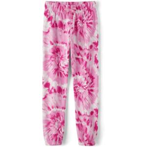 imageThe Childrens Place Girls Knit Active SweatpantsHeart Swirl