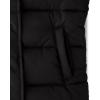 imageThe Childrens Place girls Medium Weight Jacket Wind WaterResistantBlack Long Puffer