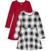 Red/Black Plaid 2 Pack