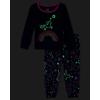 imageThe Childrens Place Baby Girls and Toddler Long Sleeve Top and Pants Snug Fit 100 Cotton 2 Piece Pajama SetGlow Unicorn